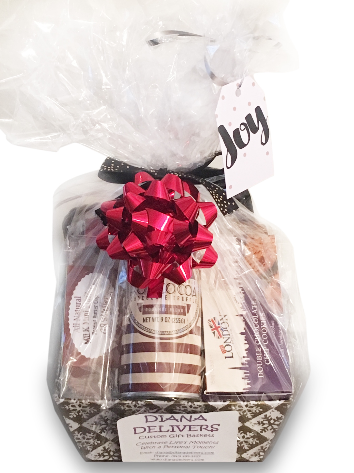 Diana Delivers gift basket